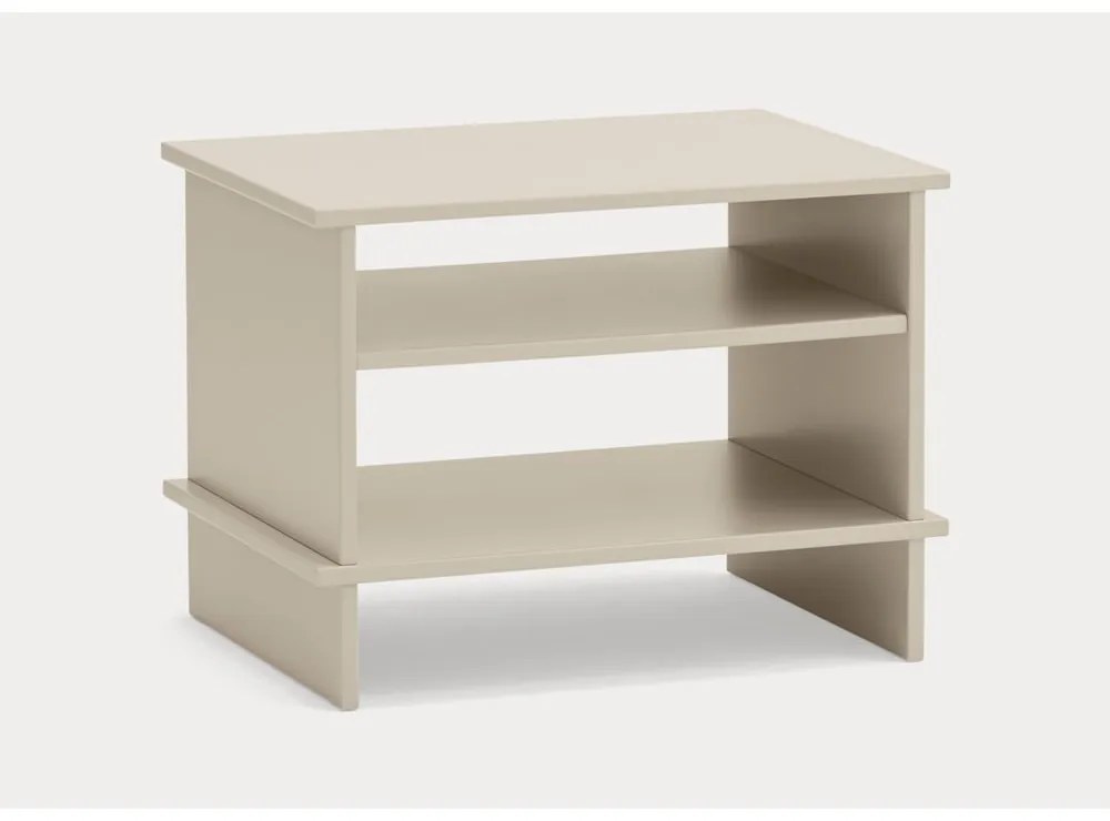 Krémszínű éjjeliszekrény Inari – Teulat