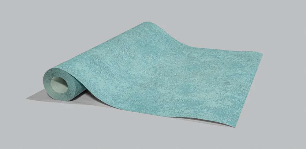 Türkizkék márvány mintás tapéta (463651)