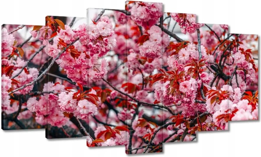 Vászonkép 140x80 Finom virágok Virágok