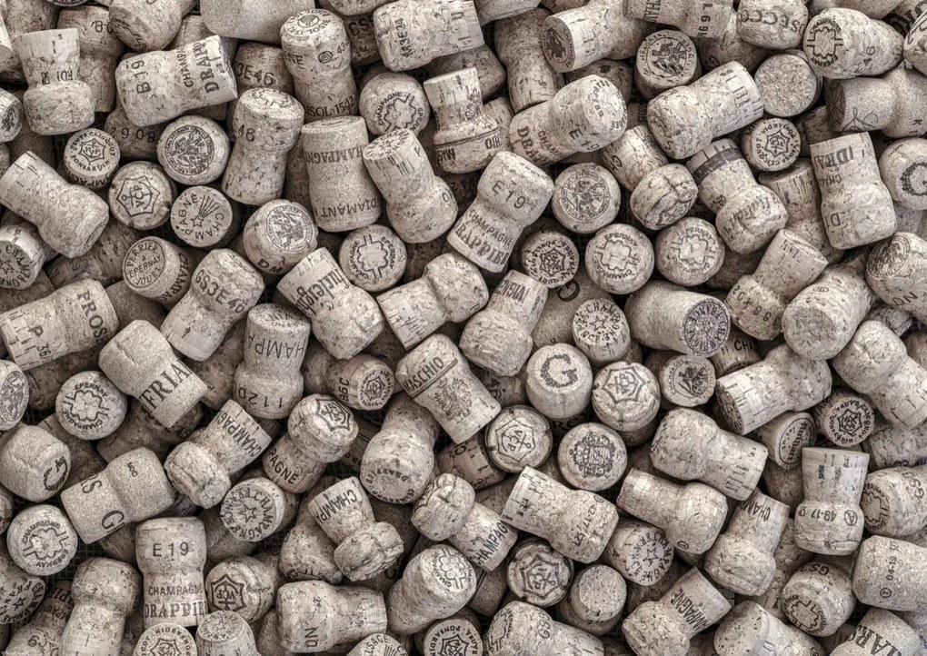 Poszter 59,4x42cm Pezsgős dugók, Assaf Frank