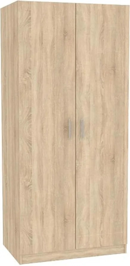 Szekrény, laminált DTD, tölgy sonoma, INVITA TYP 4