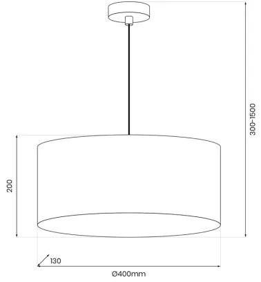 Csillár zsinóron VIRÁG 1xE27/15W/230V arany