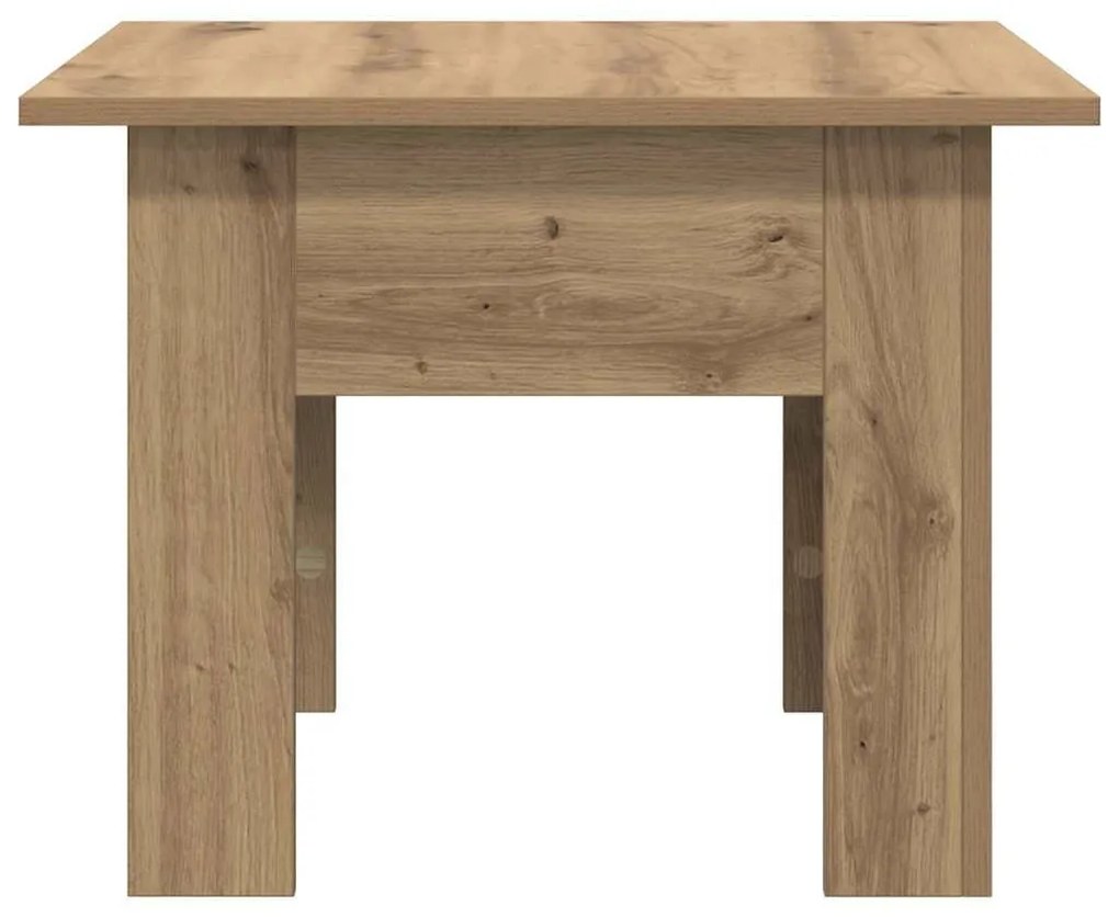 vidaXL Dohányzóasztal Artisan tölgy 55 x 55 x 42 cm Faanyag