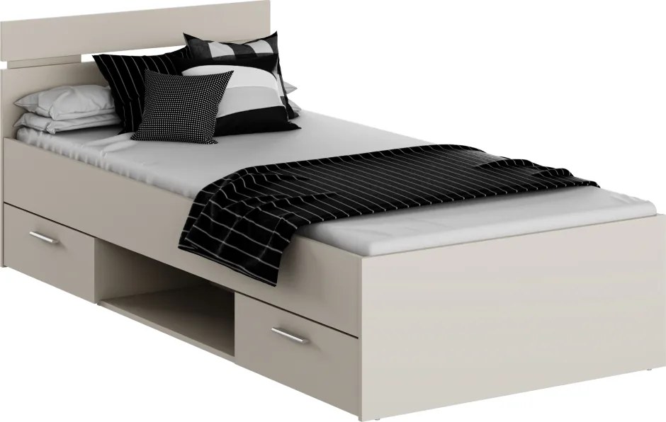 Ágykeret, 90x200, kasmír, MICHIGAN NEW