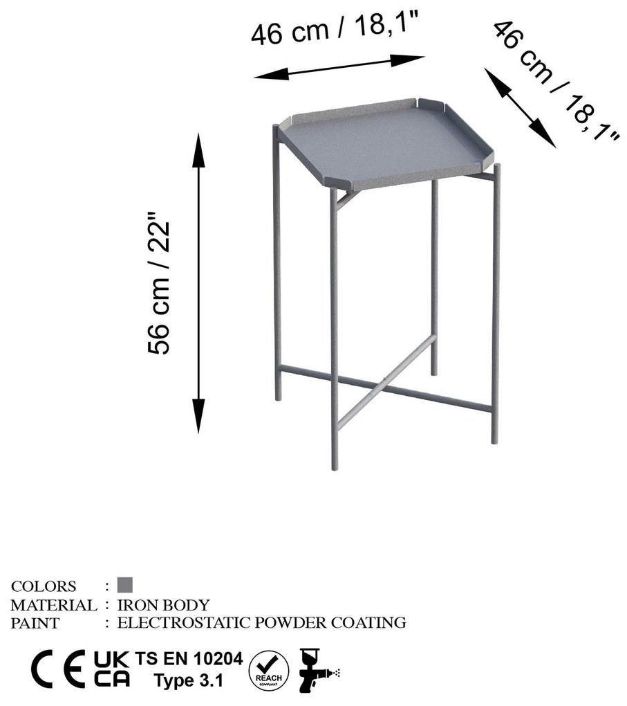 Dohányzóasztal Shb-008-C