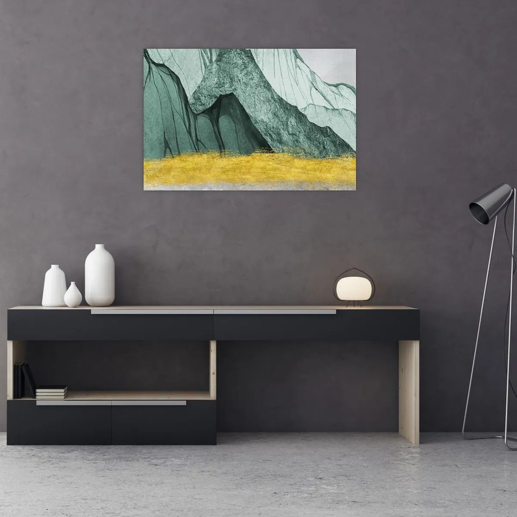 Kép - Smaragdhegység N⁰2 (90x60 cm)