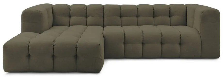 Zöld sarokkanapé Cloud – Bobochic Paris