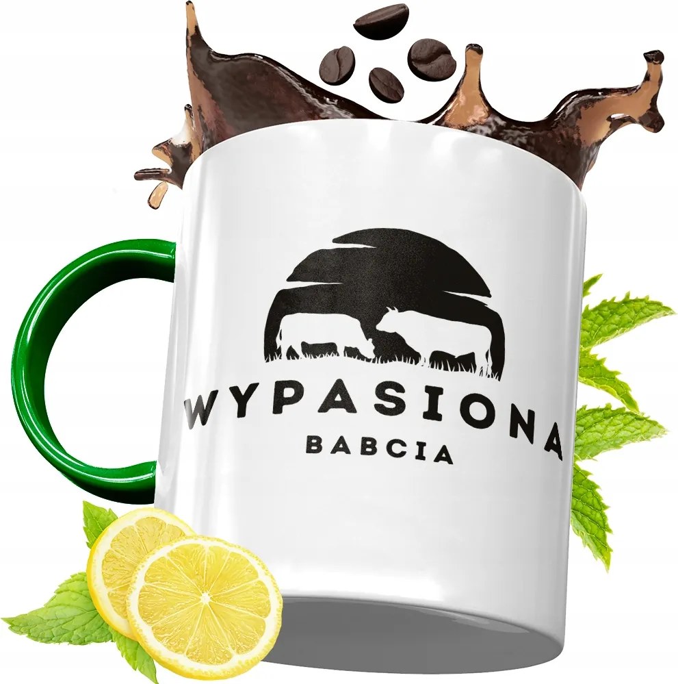 Zöld Bögre Nagymamáknak Nagymama Napjára Ajándék fényképes nyomattal