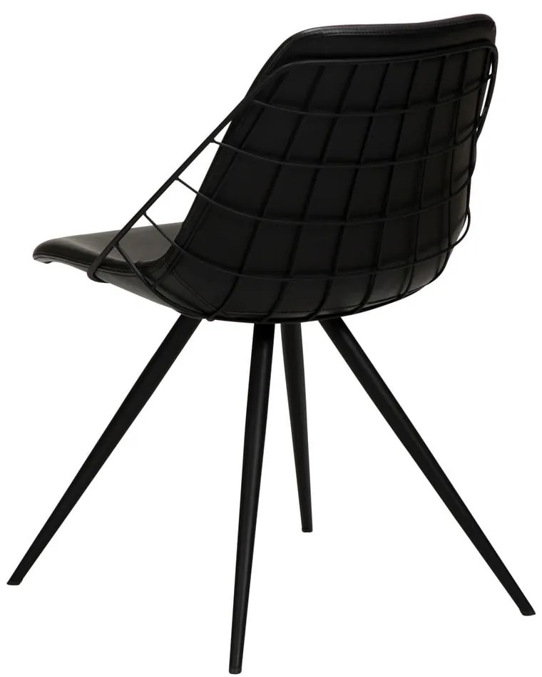 Sway fekete műbőr étkezőszék - DAN-FORM Denmark