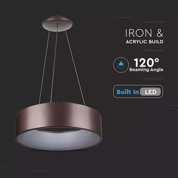 LED dimmelhető csillár zsinóron 1xLED/20W/230V