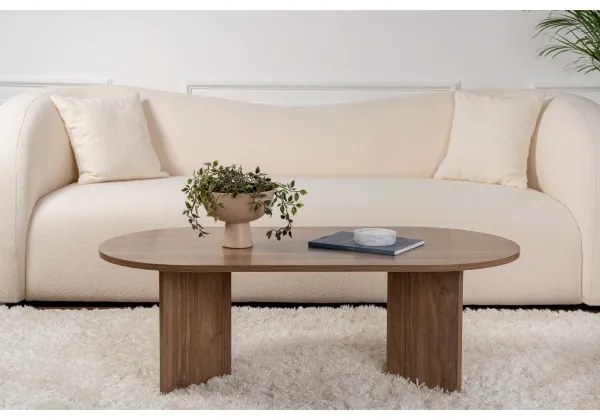 Dohányzóasztal NEL dió