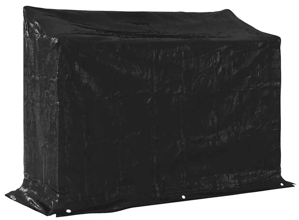 Tűzifa állvány esővédővel 151x60,5x110,5 cm horganyzott acél