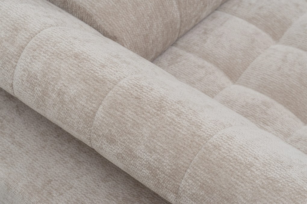 Tyrion háromszemélyes ágyazható kanapé - bézs zsenília Vibe 08