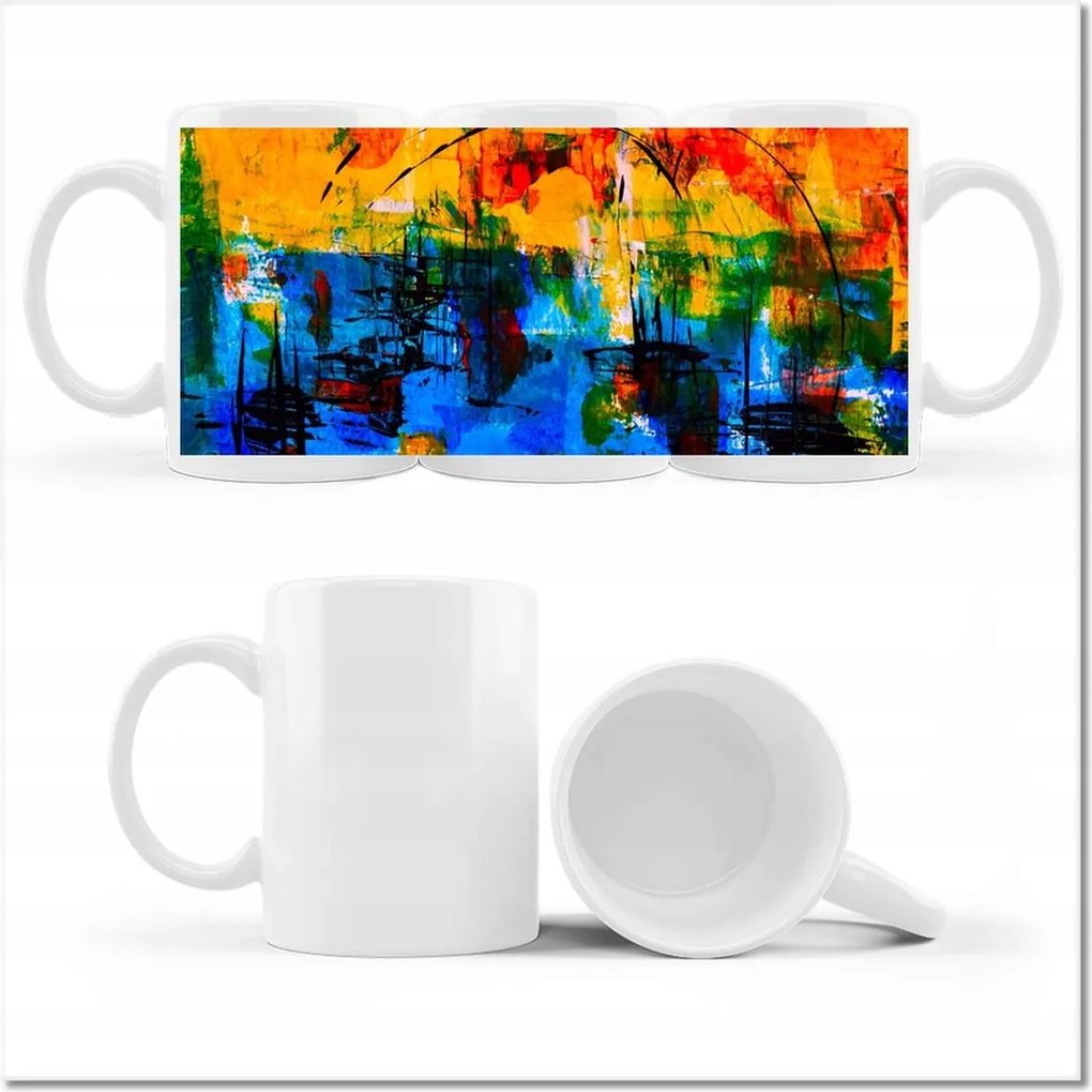 Fotó bögre Absztrakt Nyilas