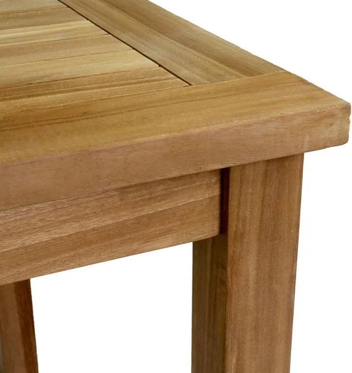 DIVERO Kerti fa asztal  90 x 90 x 75 cm