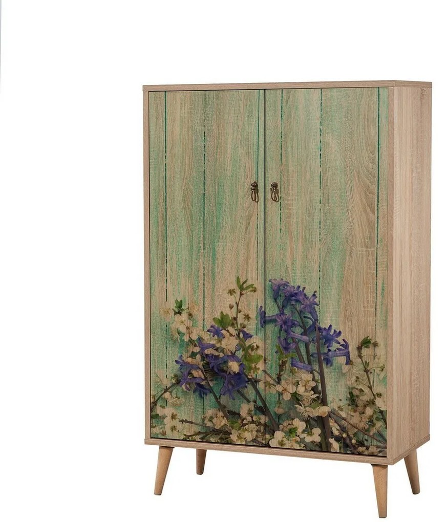 Mega Sonoma Oak Flowers I szekrény