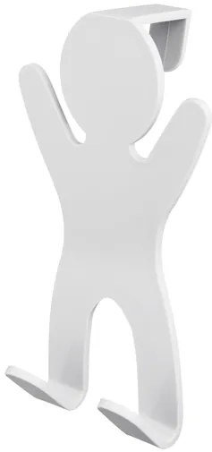 BISK Erga City, dupla ajtókampó akasztáshoz, szürke, ERG-06654