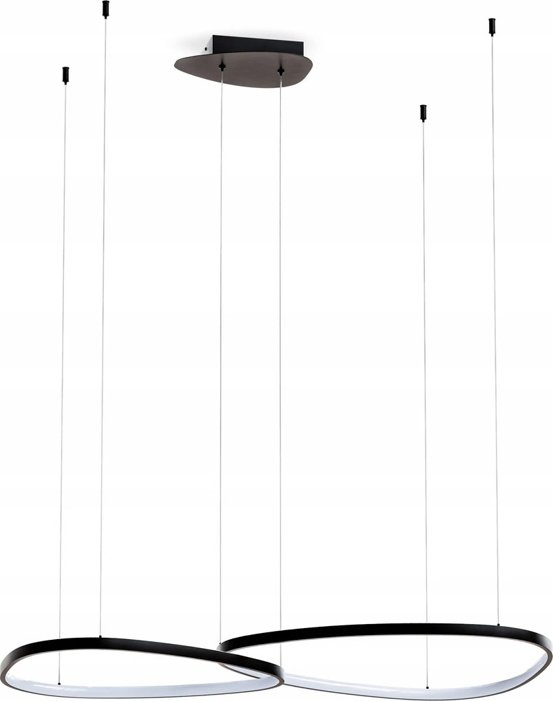 Led Mennyezeti Lámpa Függő Plafon Csillár Fehér Meleg Nappali Konyha 80W