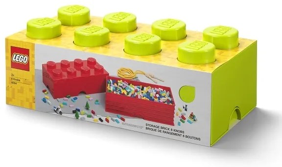 Taroló doboz 8-as, többféle típus - LEGO szín: világos zöld