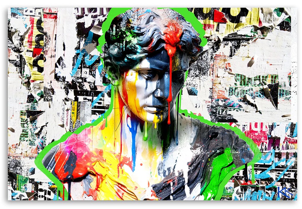 Gario Vászonkép Pop-art szobor Méret: 120 x 80 cm