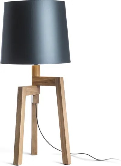 RENDL CONNY 35/30 állólámpa búra Monaco petróleumkék/ezüst PVC max. 23W