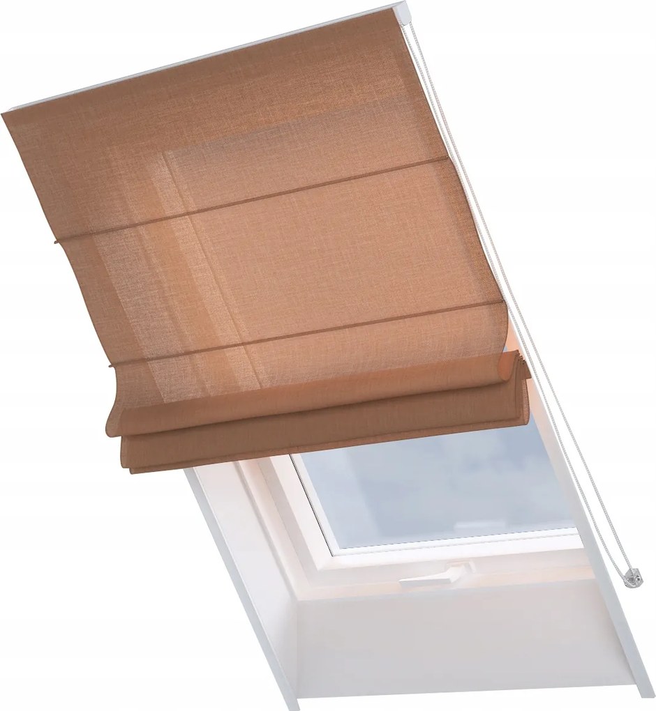 Kész redőny Rimini tetőtéri ablakra 50x60cm narancssárga