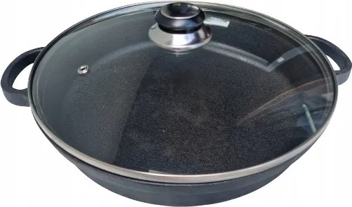 Grill serpenyő Rossner Kerek 25 cm öntöttvas