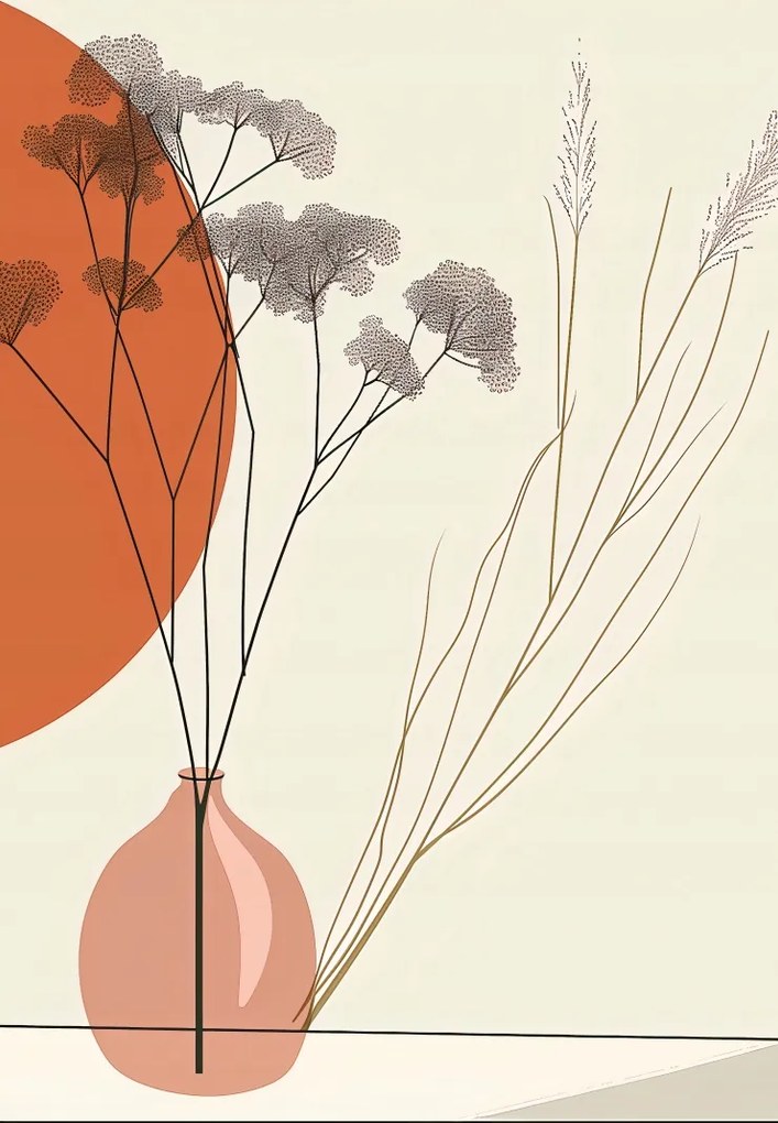 Poszter 68x98cm Szárított kilátás