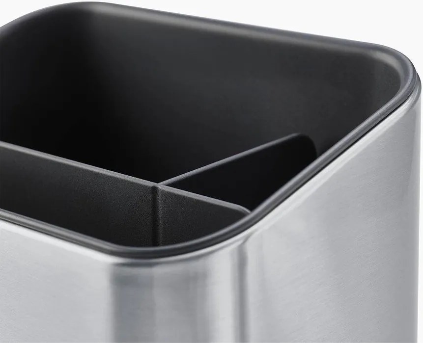 Fényes ezüstszínű fém mosogatóeszköz tartó Surface – Joseph Joseph