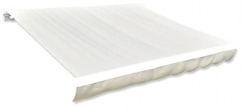 Krémszínű napellenző ponyva 4 x 3 m (keret nélkül)