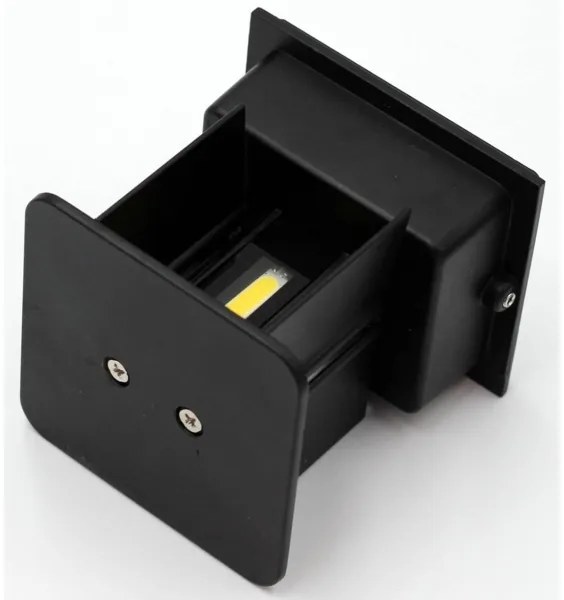 LED Kültéri fali lámpa 2xLED/3W/230V IP54 fekete