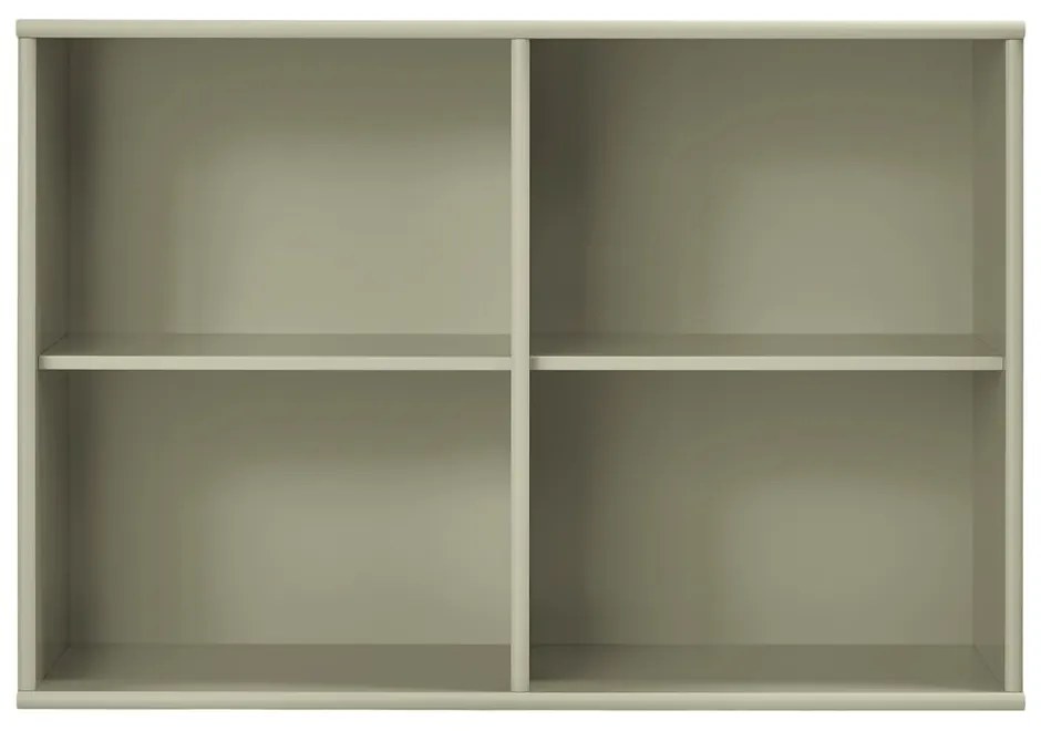 Khaki függő könyvespolc 89x61x32,5 cm Mistral – Hammel Furniture