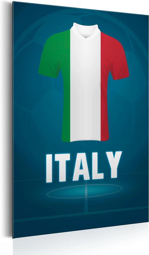 Plakát fémen - Football: Italy [Allplate]