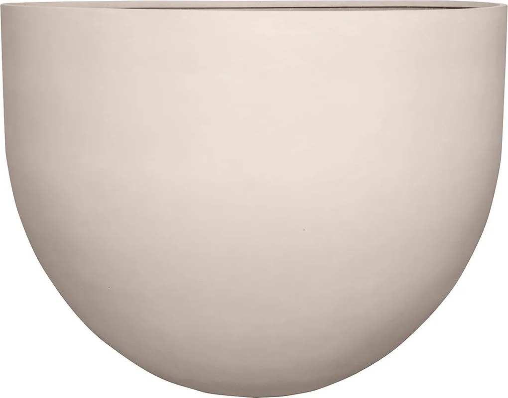 Pottery Pots Jumbo Mila virágcserép, natúr fehér színű, több méretben - PotteryPots méret: H - ø 120 cm | m. 91,5 cm