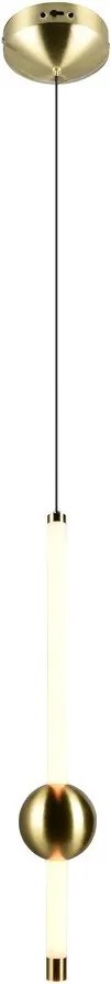 Sárgaréz színű LED dimmelhető függőlámpa Melita – Trio
