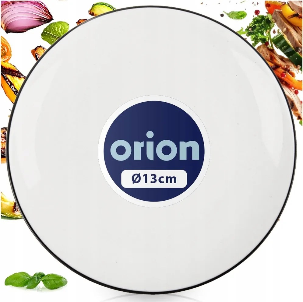 Csészealj kis porcelán tányér fehér 13 cm