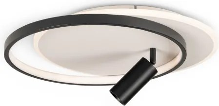 BRILAGI - LED dimmelhető mennyezeti lámpatest UNITY LED/48W/230V + 1xGU10/3W fehér/fekete + távirányító