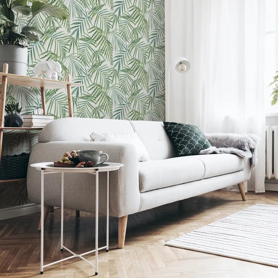 Arthouse Signature 1 Palm Leaves zöld leveles papír tapéta – 923909