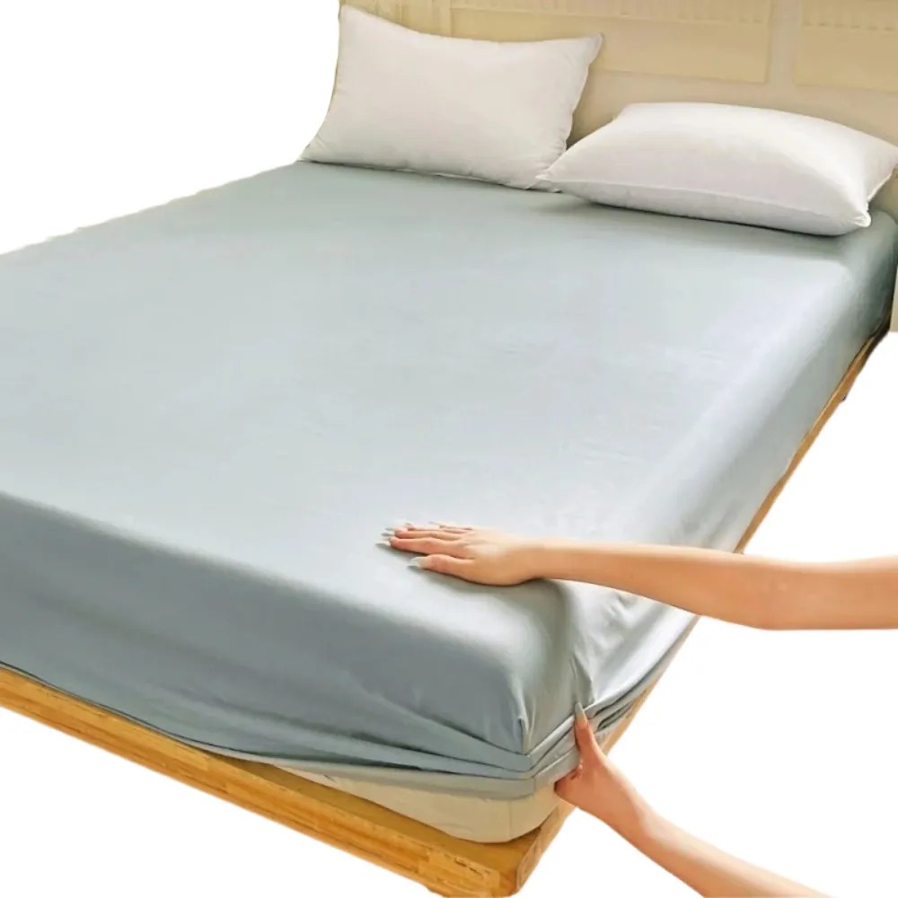 90X200-AS Lepedő Mikroszálas Gumival Gierekhoff Vastag Szürke