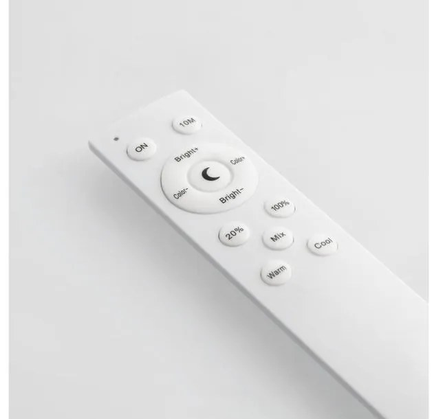 Lámpa Állólámpa YORK 10W, 900lm, AC220-240V, 3 fokozatú fényerő, 3-CCT, távirányító ,PF>0,5, Ra>85, fehér