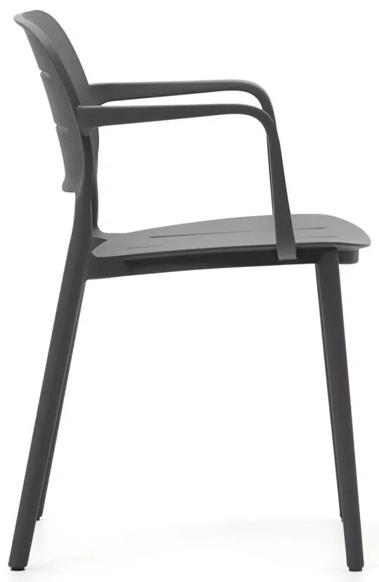 Szürke műanyag kerti szék Morella – Kave Home