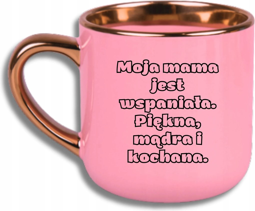 Bögre Rózsaszín Elegant Nagy Anyukám