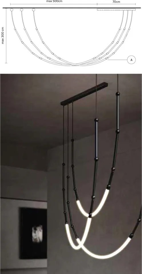 KARMAN SE293CNINT Modern Függesztett Lámpa LED IP20