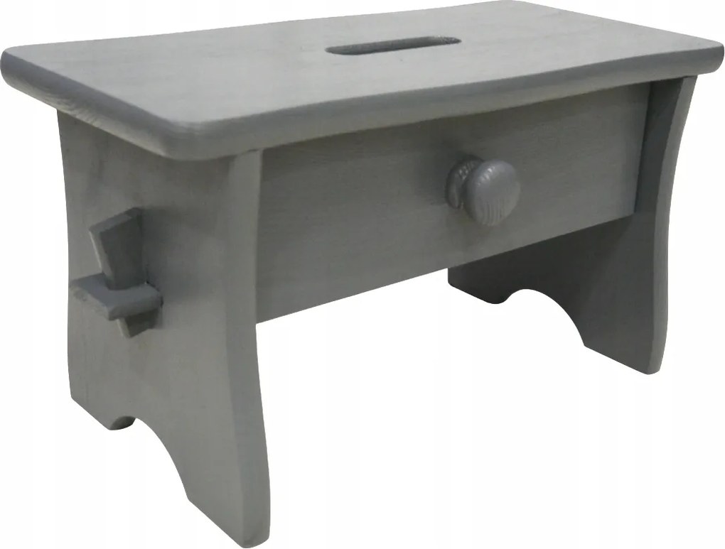 Közepes Szürke Szék Fiókkal Zsinór Eszköz Zsidó