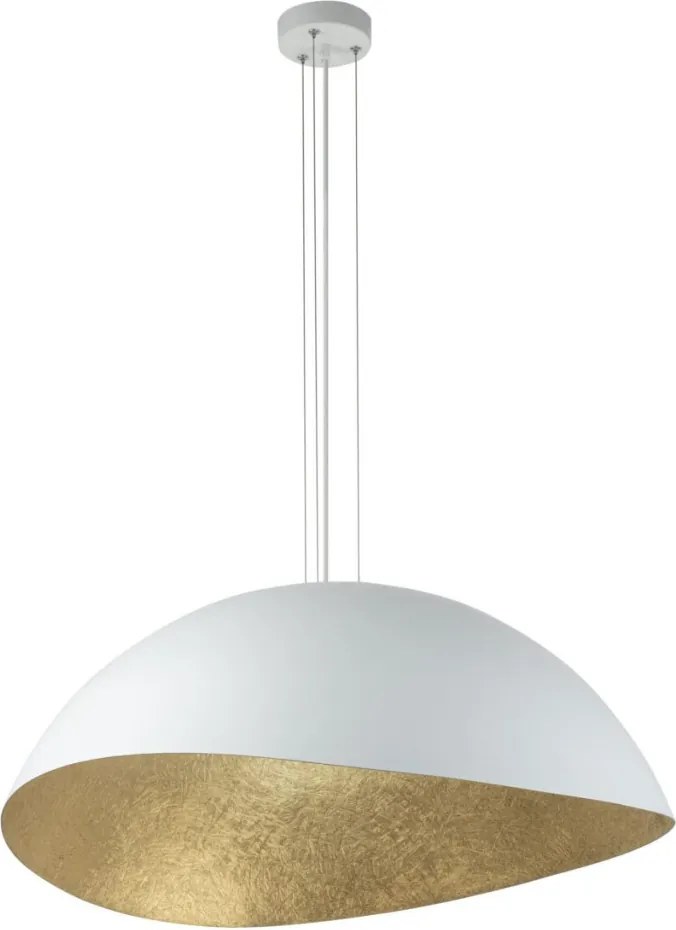 SIGMA LIGHTING 40616 SOLARIS Modern Függesztett Lámpa Fehér, Arany E27 IP20