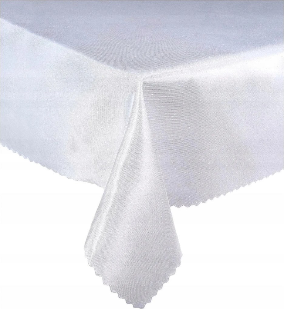 Abrosz Fehér Foltálló 140x500 Asztal Pöttyös Téglalap