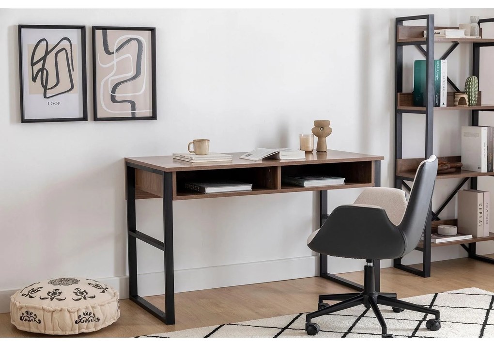 Íróasztal Nove - Walnut