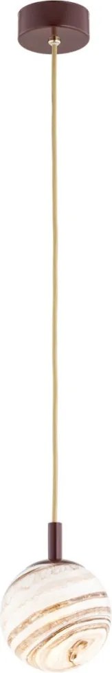 ARGON 8452 ALMIROS Egyágú Függesztett Lámpa Fém E14 IP20