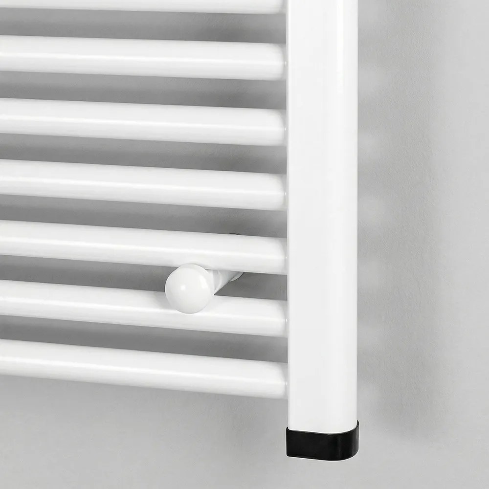 Egyenes törölközőszárító radiátor 1600x600 mm fehér