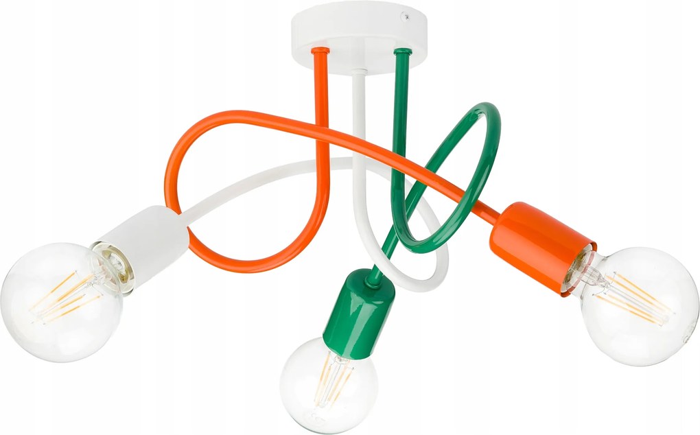 Mennyezeti Lámpa Függő Csillár Edison LOFT3 Multi